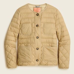 J Crew Quilted Ladies Jacket with Primaloft